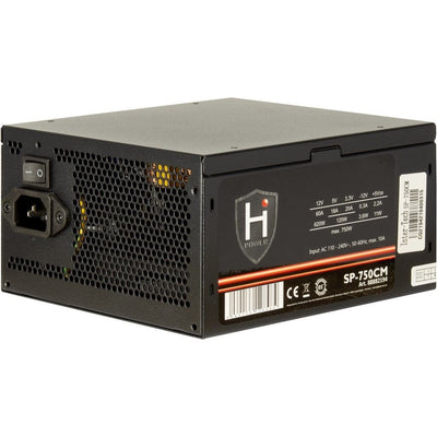 Power Supply Inter-tech Hipower SP-750CM Power 750W 20 + 4 Pin ATX Black — image 1