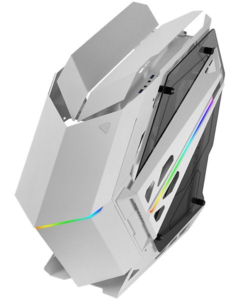 Mars Gaming Box Tower E-atx XXL Mc-titan White Bahías INT:1X3'5, 4X2'5/ 2x USB 3.0/ Up To 7 Fans 120MM/ Audio