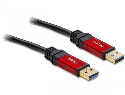 Delock USB Cable 3.0 Typ-a Male USB 3.0 Typ-a Male 5M Premium — image 1