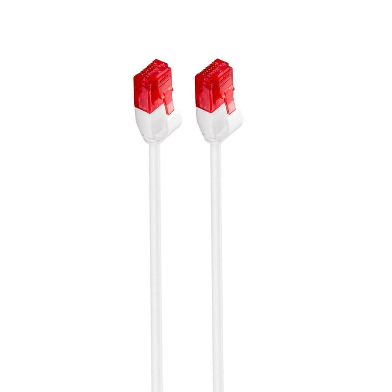 Ewent Cable Network Slim CAT.6 U/UTP AWG30/7, Cu, 1,0MT White Slim Network Cable CAT.6 U/UTP Slim 1.0M
