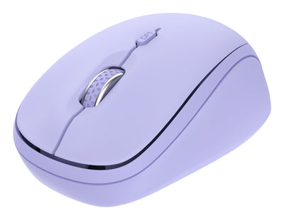 Trust Mouse Optico Yvi + Wireless Multidispositivo Purple Span Data-teams'true'Bluetooth/Span/ DPI 800-2400 — image 1