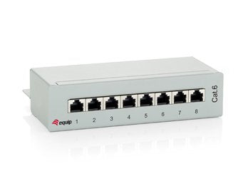 Equip 227369 Patchpanel 8x RJ45 CAT.6 Desk 10 Maleta — image 1