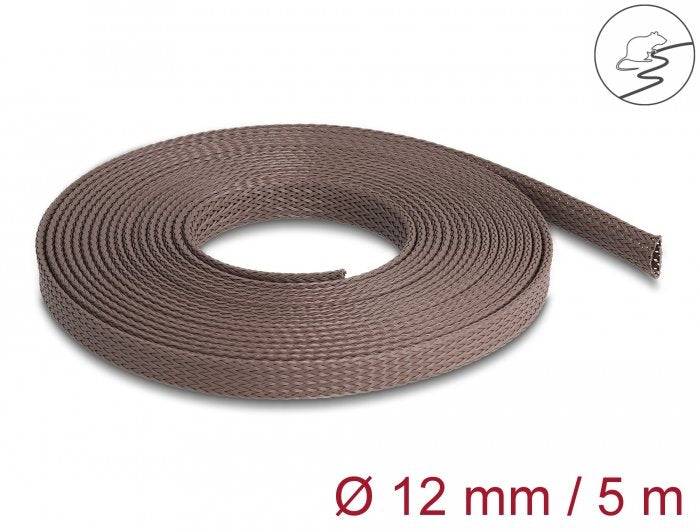 Case Trenzada Resistant a Roedores Extendable 5M X 12MM Brown