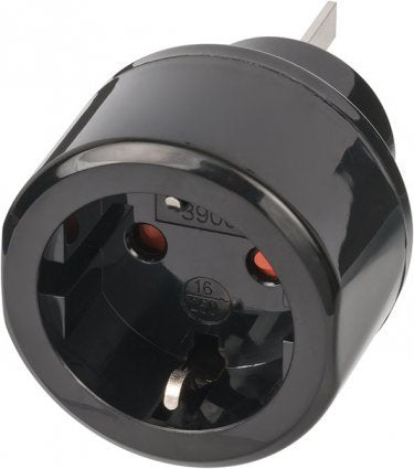 Adapter Travel Australia, China, Black 10A — image 1