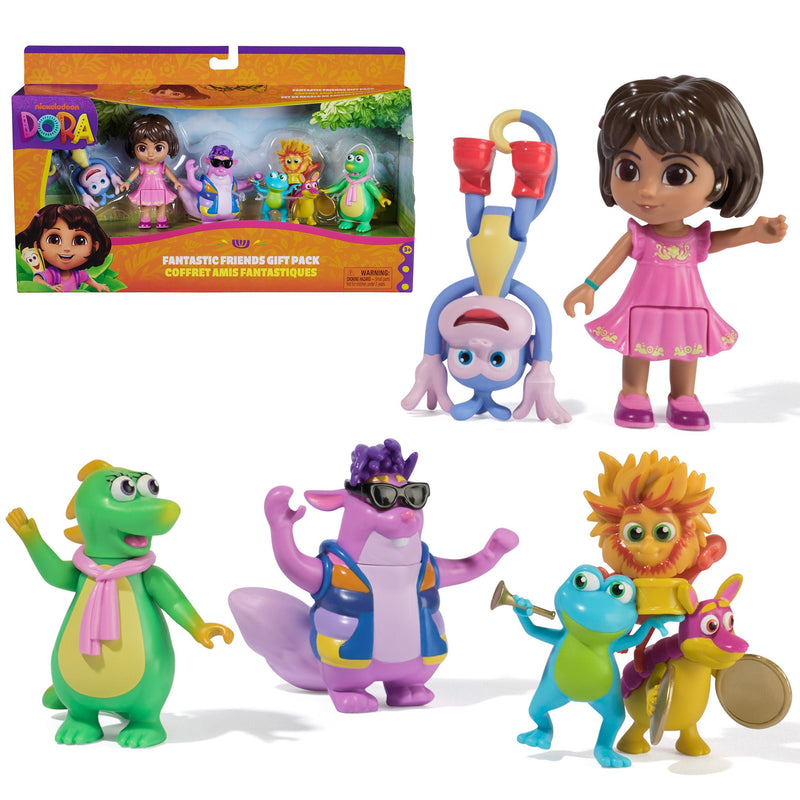 Spin Master Dora - Set Of Regalo Amigos Fantásticos, Figure Set 6073738
