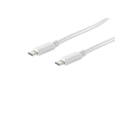 S-conn 13-45156 USB Cable 1,5M USB 3.2 Gen 2 (3.1 Gen 2) USB C White — image 1