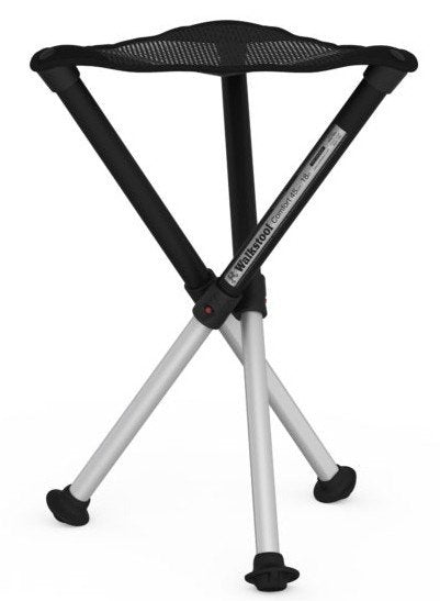 Walkstool Comfort 45L Chair Camping And Taburete Camping 3 Legs Black