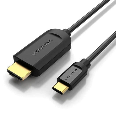 Vention Cable Converter HDMI 1.4 4K Cgubf USB Type-c Male HDMI Male 1M Black — image 1