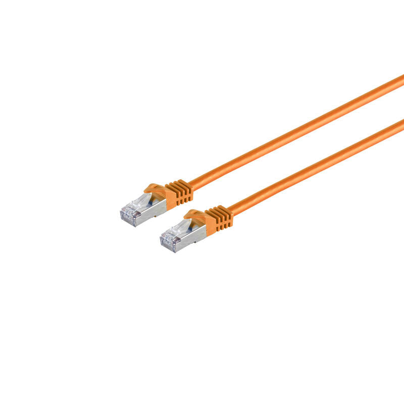 Network Cable S/FTP CAT.7 Orange 1,0M