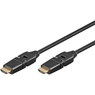 HDMI Cable -hdmi Male a Male 5.0M 360° Drehb High Speed With Ethernet — image 1