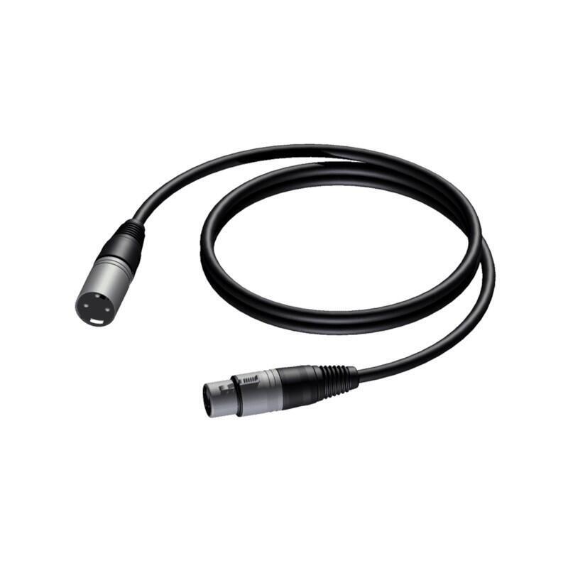 Cable Xlr Male - Xlr Female 3M - CLA901/3