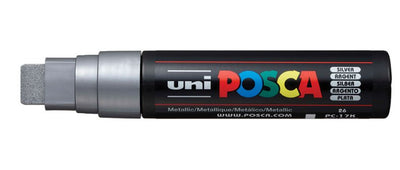 Posca Marcador PC-17K No Permanente Punta Biselada 15MM Silver — image 1