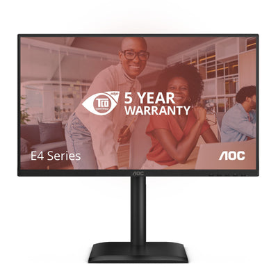 AOC Monitor E4 24E4CV 23.8 1920 X 1080 Pixels Full HD LED Black — image 1