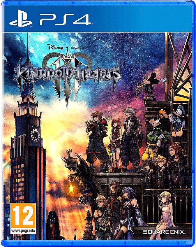 Sony Set Console PS4 Kingdom Hearts Iii