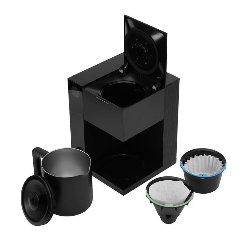Fellow Coffee Machine Negro Aiden 1,5 L Con Vertido Automatic