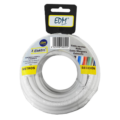Film Roll Cable Paralelo 2X0,50MM White 5M (audio) — image 1