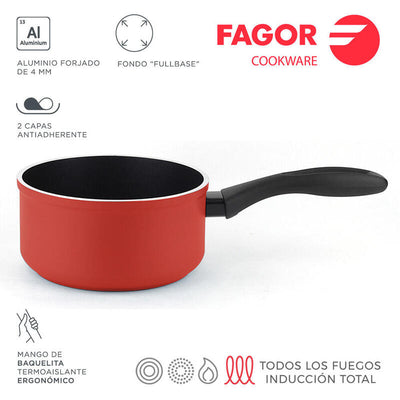 Fagor Saucepan Maxima Red Aluminium 3004 Ø16X8,3CM — image 1