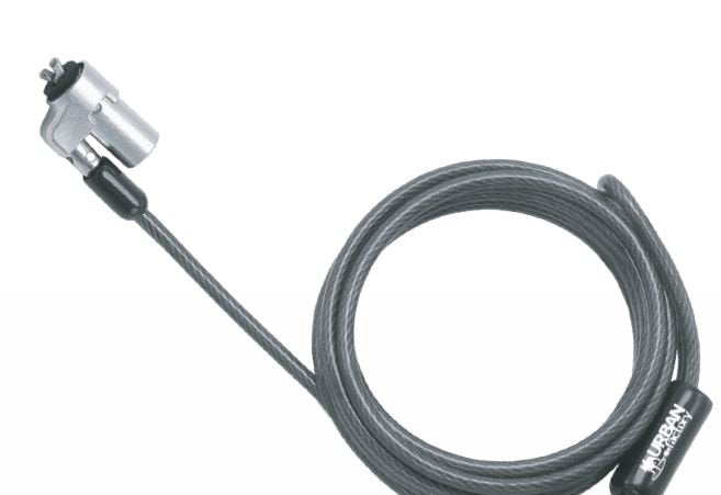 Urban Factory CRS95UF Cable Antirrobo Black 2M