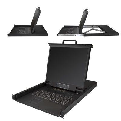 StarTech.com Console Cabinet Rack With KVM 16 Ports VGA And Screen 19 Pulgadas - 1U — image 1