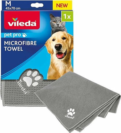 Vileda Pet Pro Cloth M Grey Size M, 45 X 70CM) 172665 — image 1