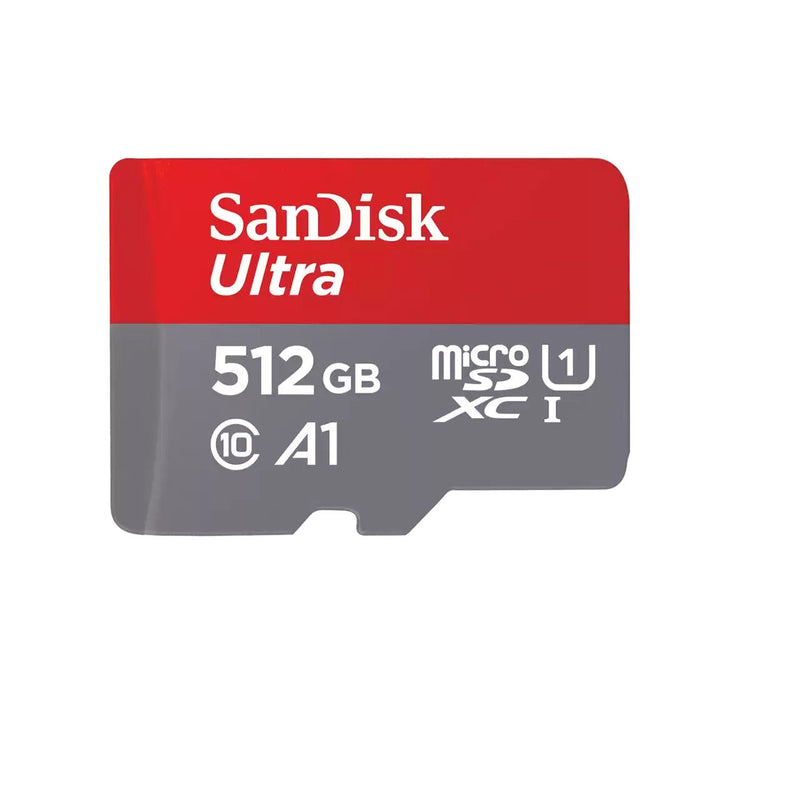 SanDisk Ultra Memory Card Flash Adapter Microsdxc a SD Included 512GB A1 / Uhs Class 1 / CLASS10 Microsdxc Uhs