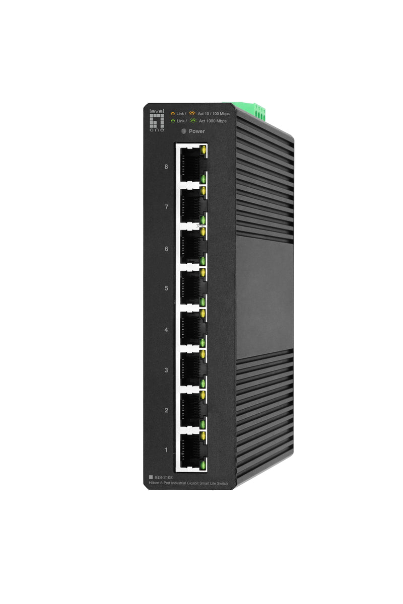 Levelone Switch 8X Ge IGS-2108 RJ45, 10 100 1000Mbps Sw