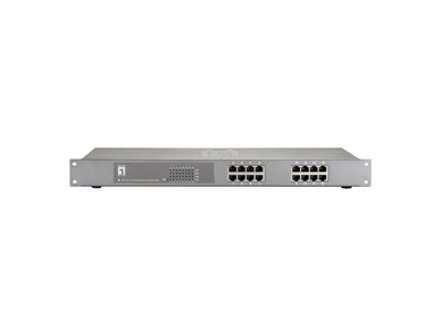 Levelone Switch 16X Fe FEP-1612W380 19 380W 16XPOE + — image 1