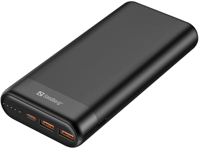 Sandberg Powerbank 20000 USB-C PD65W + 2 X USB-A QC3.0 — image 1
