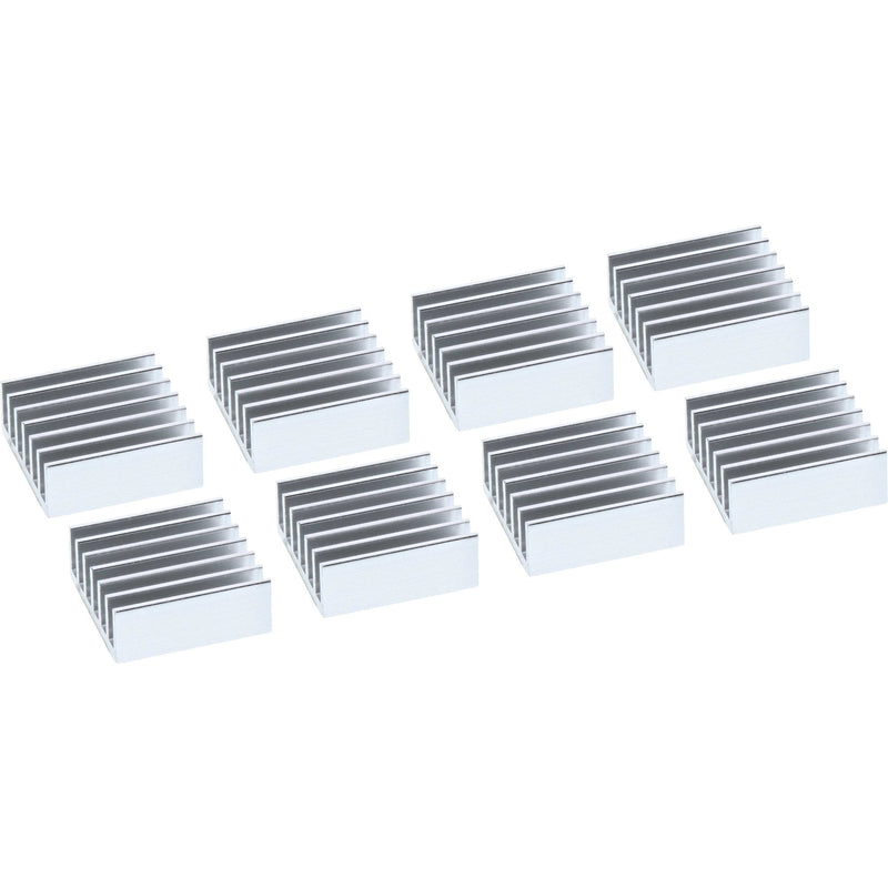 Inline Aletas Refrigeración Autoadhesivas Disipador Chips Ic, 8 Units
