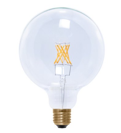 Segula LED Globe 125 Klar E27 5W 2200K Dimmbar