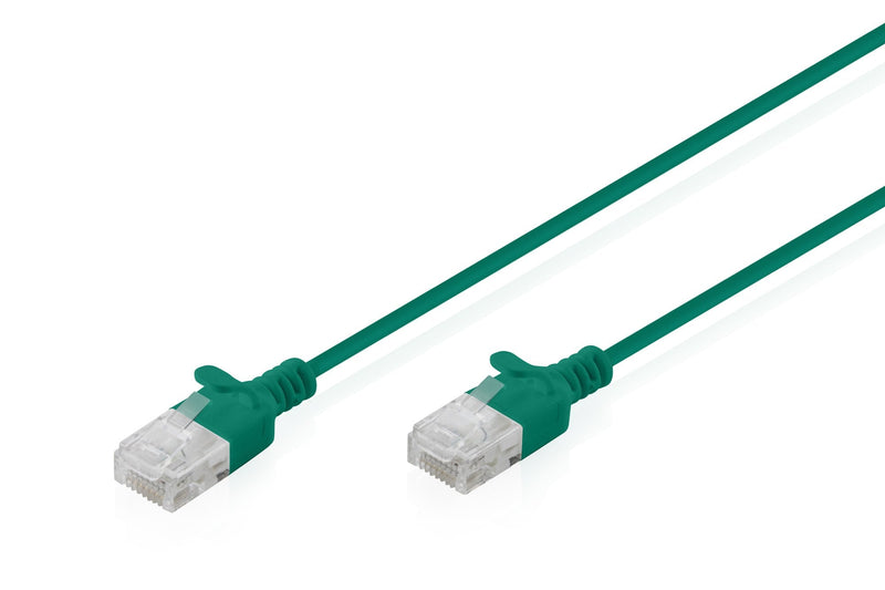 CAT.6 U-UTP Slim Network Cable, 3M, Green