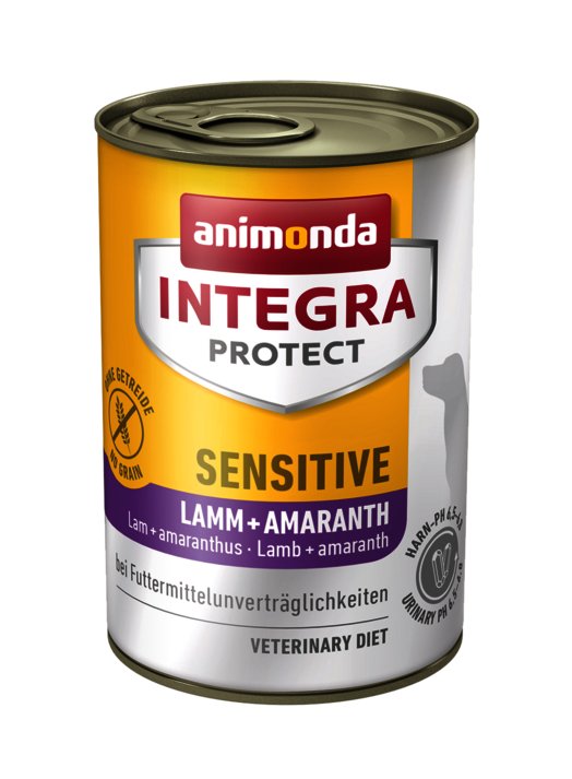 Animonda Integra Protect Sensitive Sabor: Cordero With Amaranto - Lata 400G
