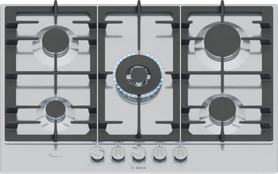 Bosch Serie 6 PCQ7A5I90 Hobs Steel Inoxidable Integrado 75CM Encimera Gas 5 Zona(s) — image 1