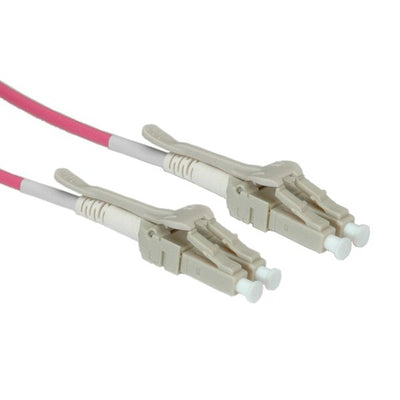 Roline Lwl-cable 50 125UM OM4 Lc Low-loss-stecker Fr Hohe Dichte Violett 3M — image 1