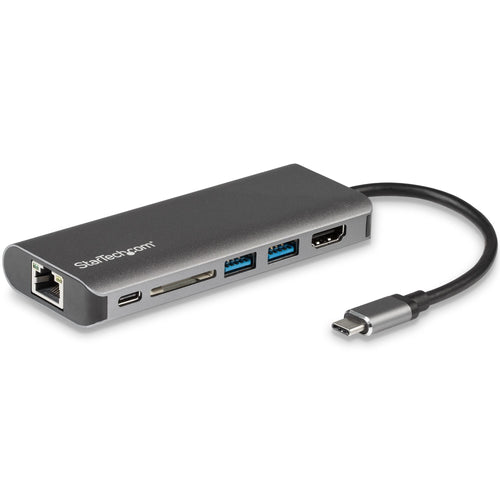 StarTech.com Docking Station Computers Laptops USB-C Replicador Ports USB Type-c HDMI Network Ethernet Reader  — image 1