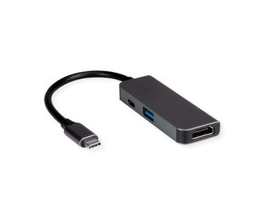 Value Display Adapter USB Type-c - HDMI + USB 3.2 Gen 1A + Type-c Pd — image 1