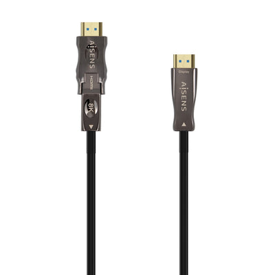 Aisens HDMI Cable V2.1 Aoc Desmontable Ultra High Speed / Hec 8K@60HZ 4K@120HZ 4:4:4 48Gbps - a/M-d/a/ - 40M - — image 1