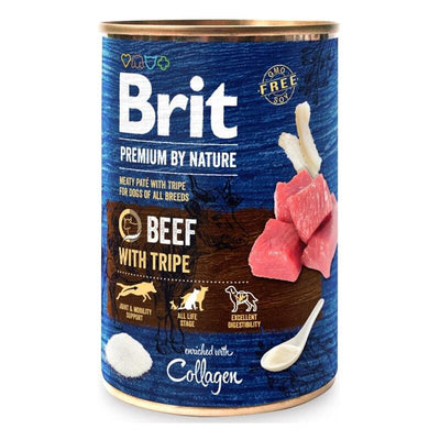 Brit Comida Húmeda Perros Premium By Nature Beef With Tripe 400G — image 1
