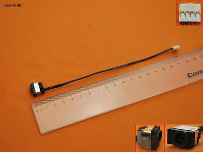 Connector DC Jack With Cable Laptop Samsung NP270ESE, NP275, NP500 — image 1