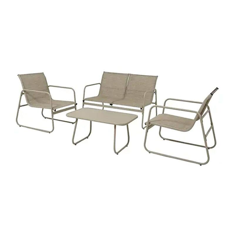 Set Garden 4 Pieces Beige Model Bogotá
