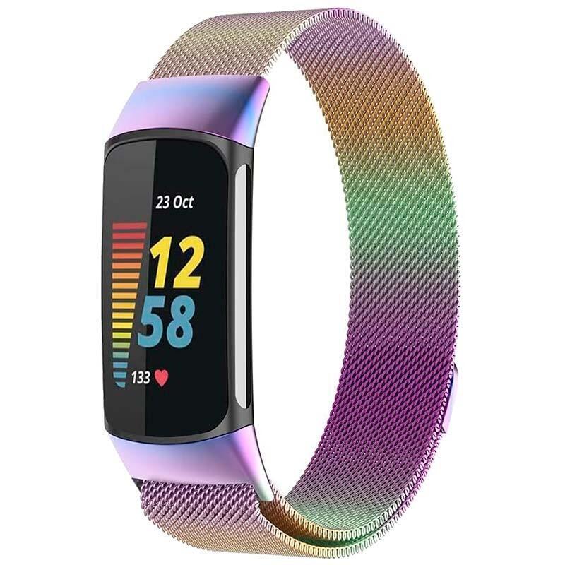 Strap Milanesa Magnética Fitbit Charge 5 / Charge 6 Multicolour