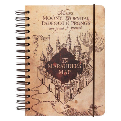 Notebook A5 Mapa Merodeador Harry Potter — image 1