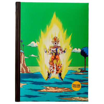 Notebook A5 Namek Final Battle Dragon Ball Z With Light — image 1