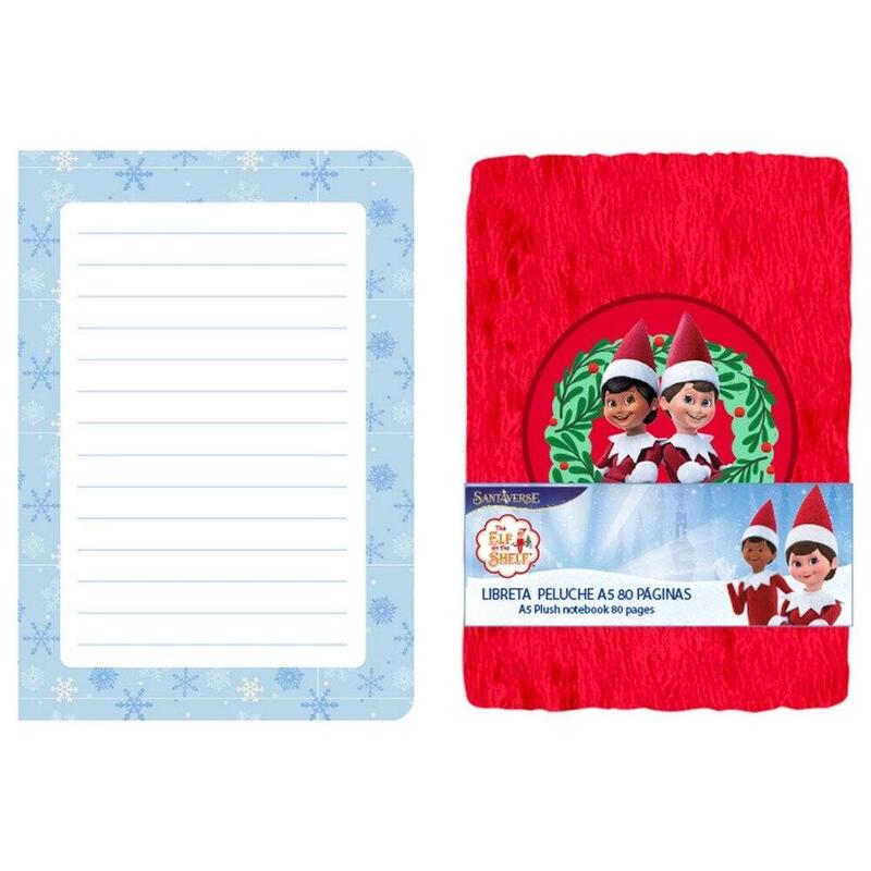 Notebook Plush Toy A5 Elf On The Shelf