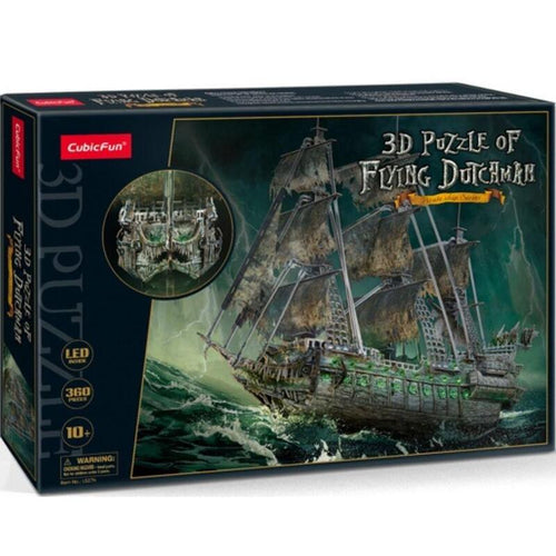 Cubic Fun Puzzle 3D LED Flying Dutchman — image 1