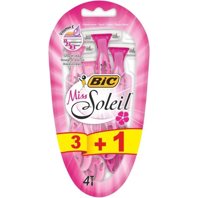 Cuchilla Depilar Miss Soleil 4 Units