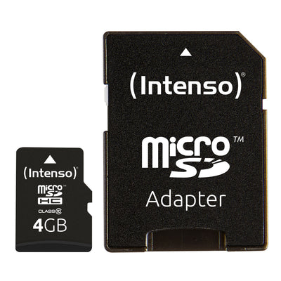 Intenso microSD 4GB CLASE10 With Adapter — image 1