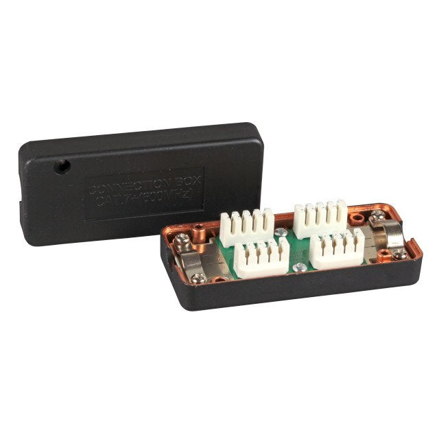 EFB Elektronik 37596.1 Box Of Conexiones Network CAT.7 Black