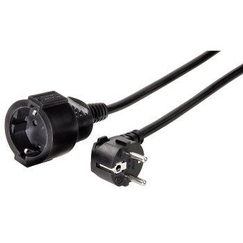 Hama Cable Extension Schucko 2M Black — image 1