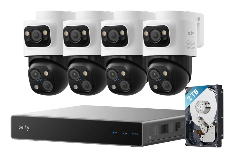 Eufy Nvr Security System S4 Max. Black Grey White